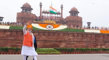The PM's speech comes in the backdrop of the disorderly remaking of the global economic system by President Trump.