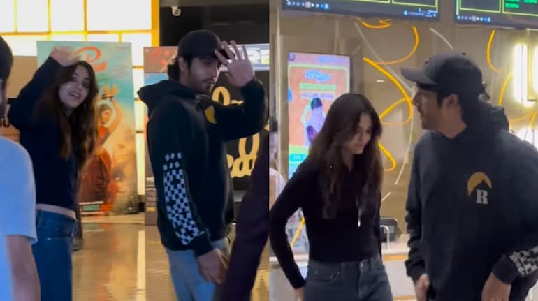 Ahaan Panday Aneet Padda spotted together