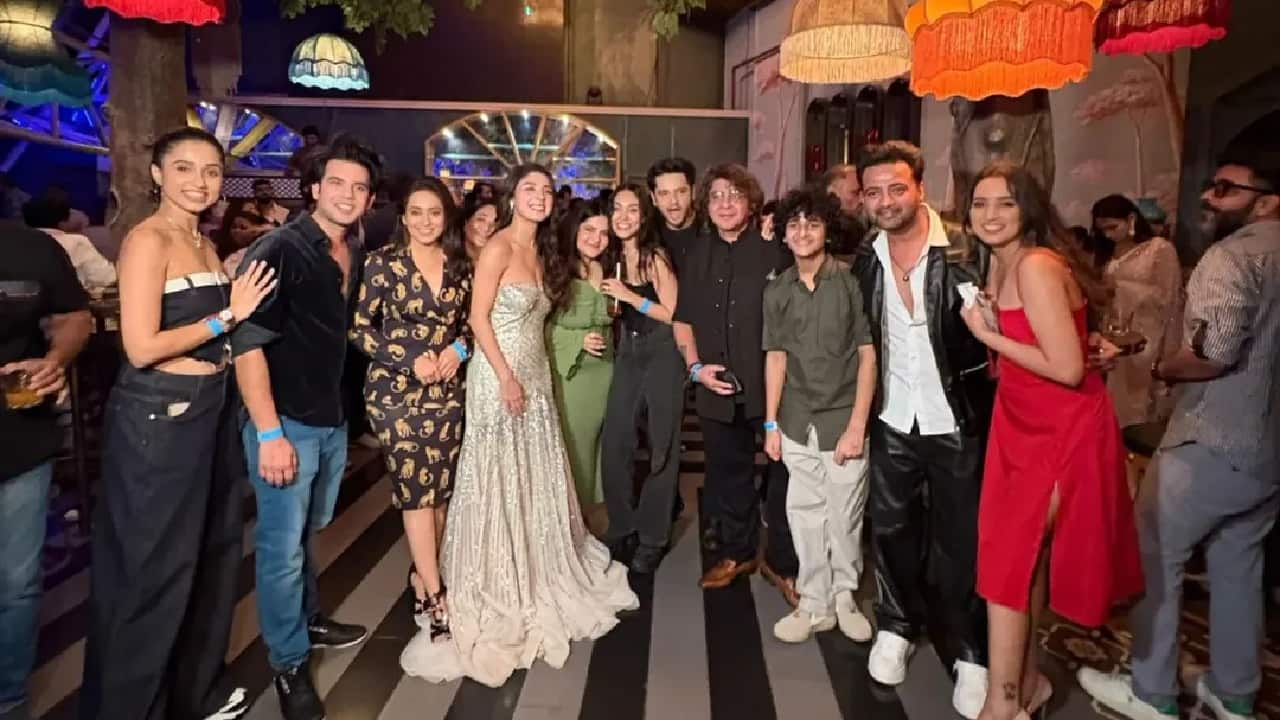 An evening to remember It was an evening of laughter, music, and togetherness as actor Adrija Roy hosted a belated birthday party with her closest friends from the industry. The celebration took place at the lively Boho Bar, which set the perfect backdrop for a night full of joy and camaraderie.