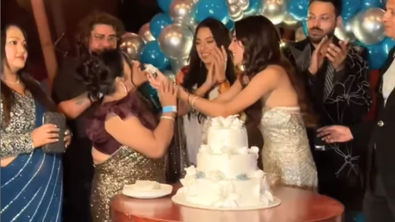 Birthday cake Like any birthday celebration, cutting a cake was undoubtedly a central part of the festivities. In her pictures on social media, Adrija Roy is seen feeding cake to her close people, including her mother. It was reflecting her style and the overall celebratory atmosphere of the party.