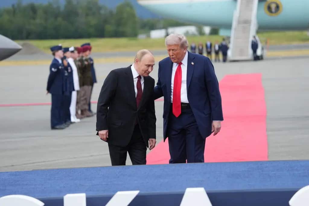 From handshake to 3-on-3: How the Trump-Putin Alaska meeting changed shape before it began
