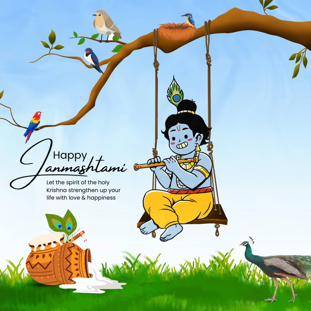 Happy Krishna Janmashtami 2025 Images