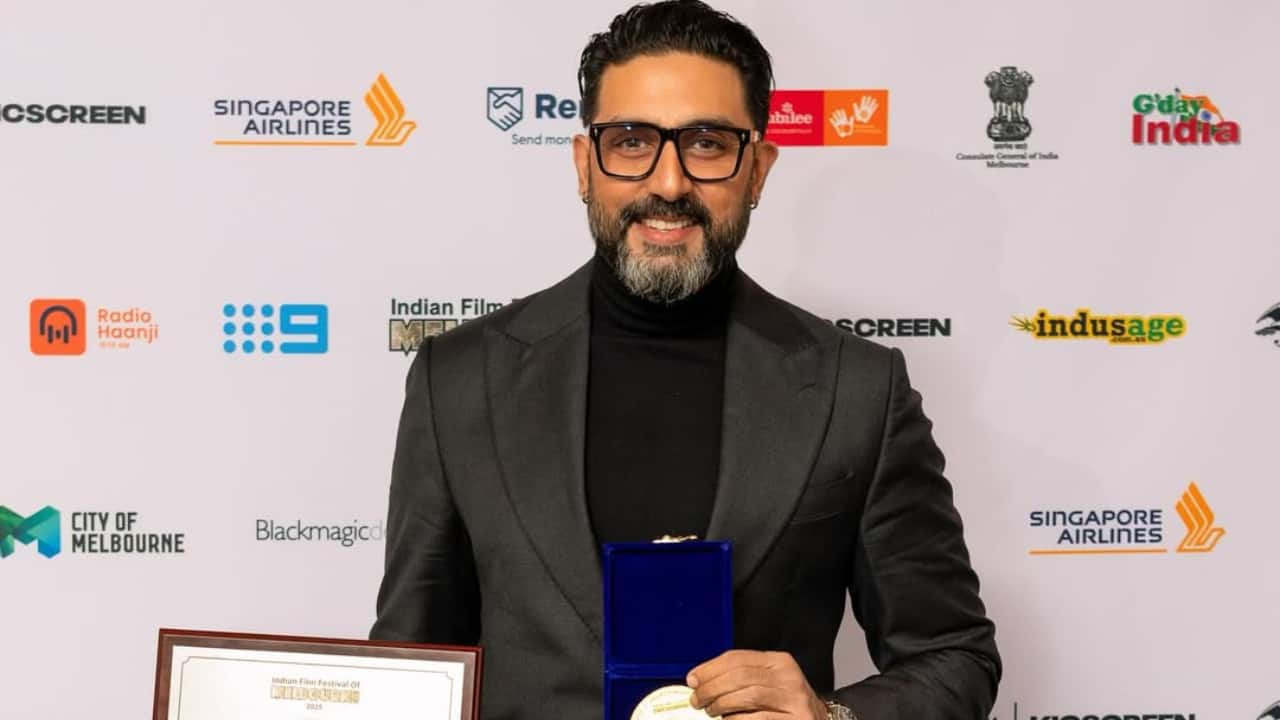 Abhishek Bachchan responds to critic accusing him of buying awards:  Just hard work, blood, sweat and tears...
