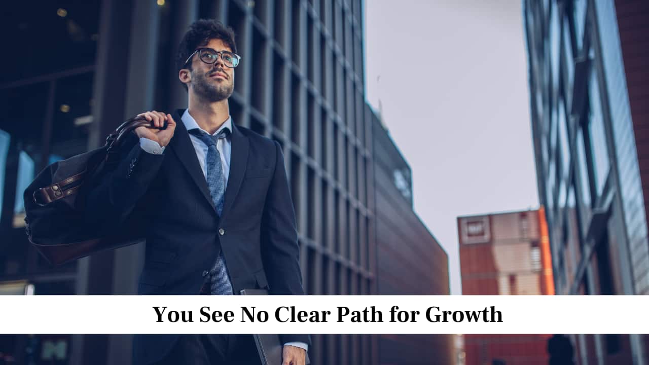 You See No Clear Path for Growth You See No Clear Path for Growth