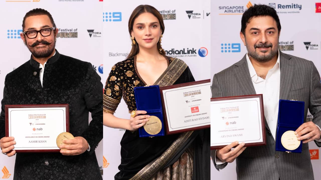 IFFM 2025 Awards Winners List: Aamir Khan, Aditi Rao Hydari, Arvind Swamy and others win big