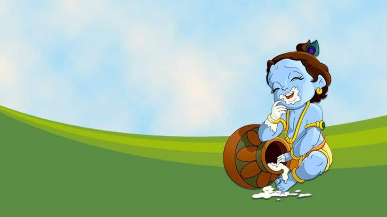 Krishna (2006 Animated) The 2006 animated film Krishna beautifully traces the journey of the young divine hero, highlighting his magical deeds, mischief, and bravery. With eye-catching animation and an engaging storyline, it brings alive Krishna’s tales for children and adults alike.