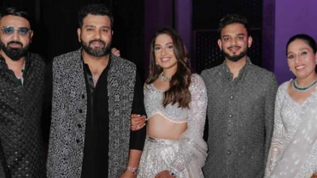 Rohit Sharma also took part in the celebration, which was graced by other cricket icons. (Instagram/House of Events)