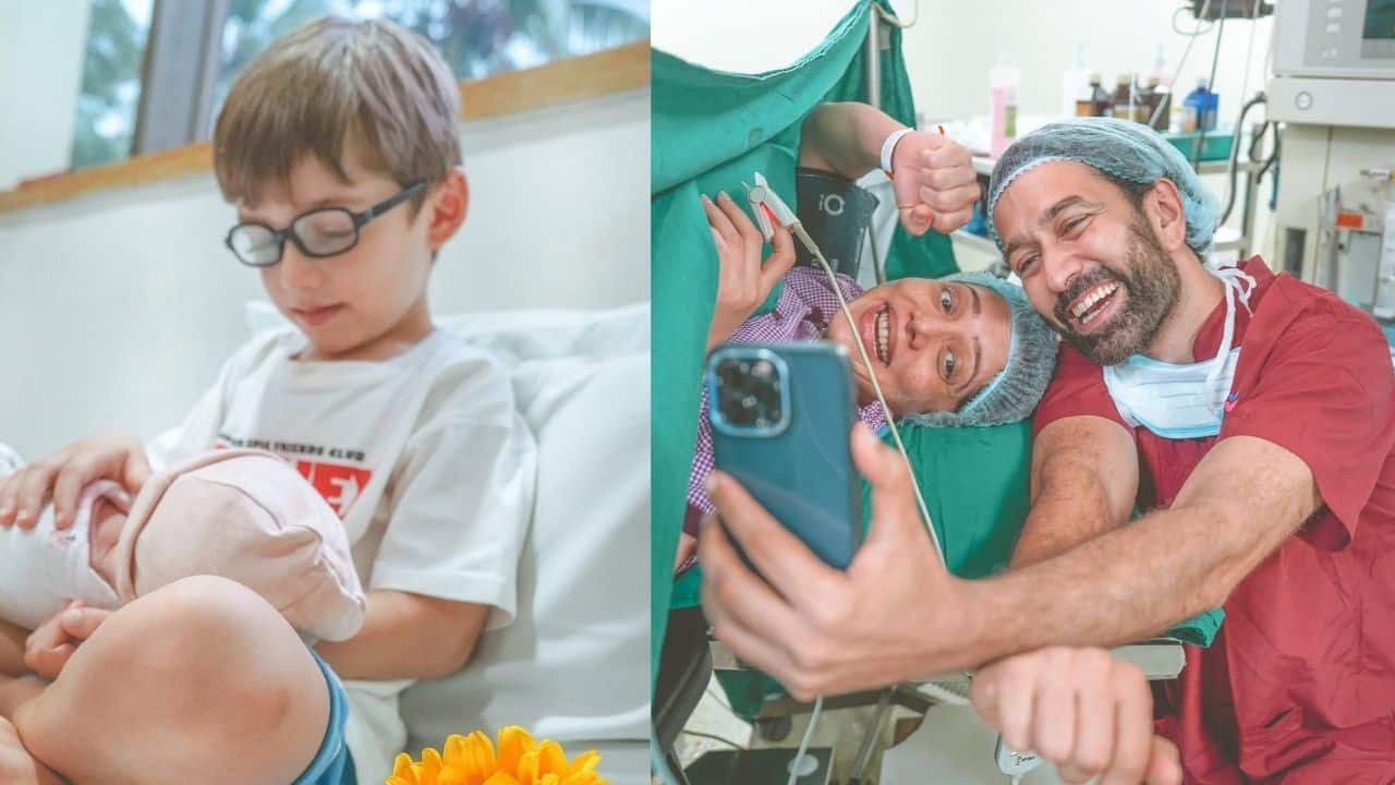 Nakuul Mehta announces birth of daughter with heartwarming pics from hospital; reveals her name