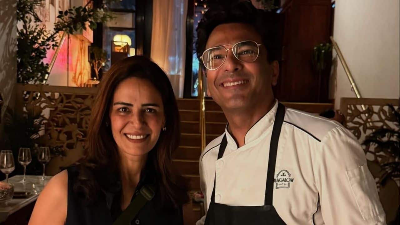 Mona Singh savours fine dining at Vikas Khanna’s Bungalow in New York; shares pics