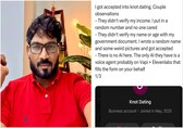 Gurgaon founder of Knot Dating slams Bangalore man for criticism: 'Don’t try to be over smart'