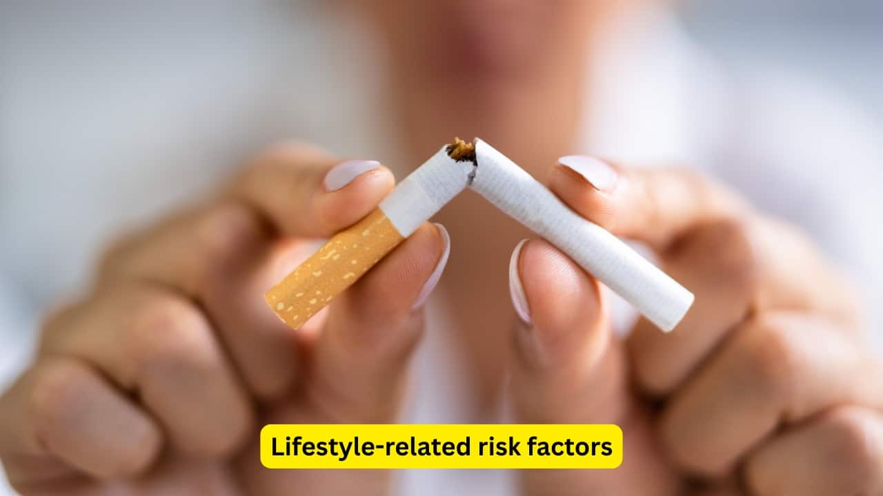 Lifestyle-related risk factors Other factors that may make an individual susceptible to pneumonia include cigarette smoking and alcohol consumption. Those who have been taking corticosteroid therapy are also at a higher risk for developing an inflammation of the lung parenchyma.(Image: Canva)