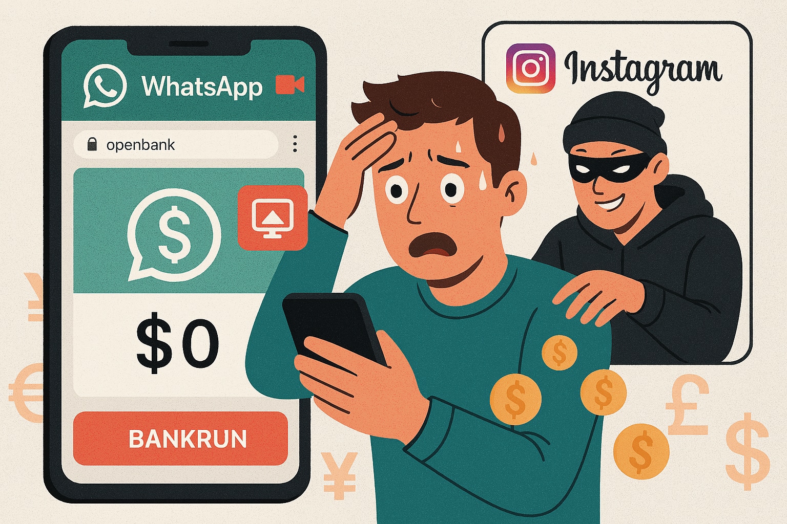 WhatsApp, Instagram screen sharing scam: What is it and why is it dangerous enough to bankrupt you in seconds