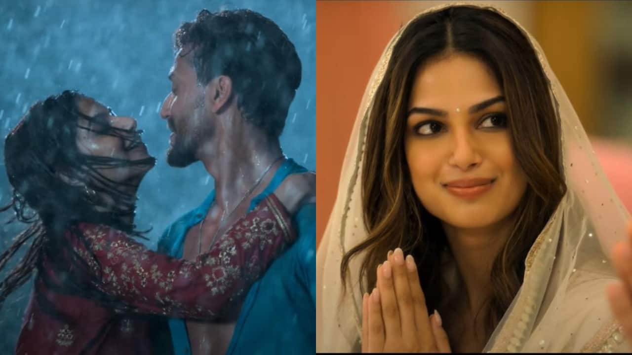 Baaghi 4: Harnaaz Sandhu and  Tiger Shroff create eternal romance in 'Guzaara'