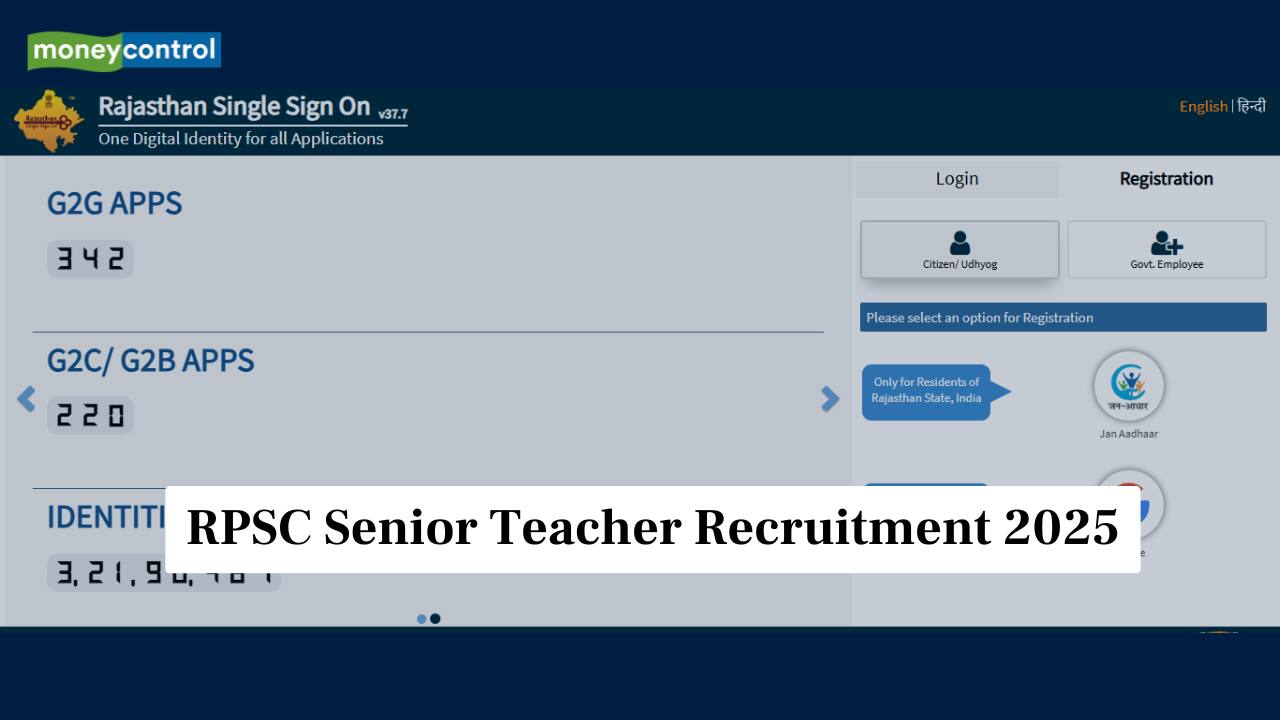 RPSC Teacher Recruitment 2025: Registration begins for 6,500 vacancies @ rpsc.rajasthan.gov.in, direct link here