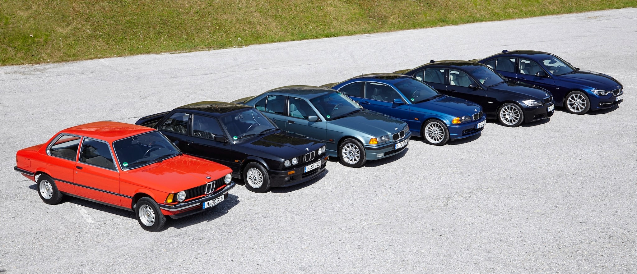 50 years of BMW 3 Series