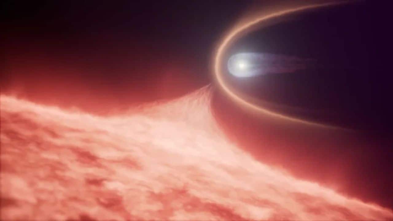 A star’s secret history: Hubble telescope spots white dwarf formed from violent stellar collision, not time