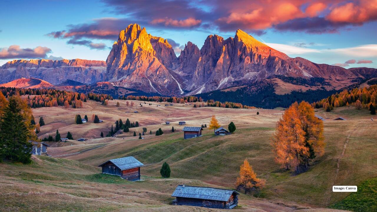 7. The Dolomites, Italy Alpine meadows, reflective lakes like Lago di Braies, and jagged limestone peaks make the Dolomites one of Europe’s most photogenic destinations. (Image: Canva) 7. The Dolomites, Italy Alpine meadows, reflective lakes like Lago di Braies, and jagged limestone peaks make the Dolomites one of Europe’s most photogenic destinations. (Image: Canva)