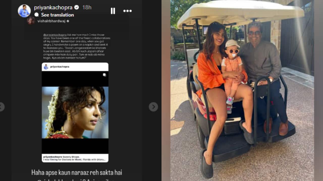 Vishal Bhardwaj asks Priyanka Chopra ‘Kya ab bhi naraaz ho?' on Kaminey's 16th anniversary, actress replies, 'aapse kaun naraz ho sakta hai'