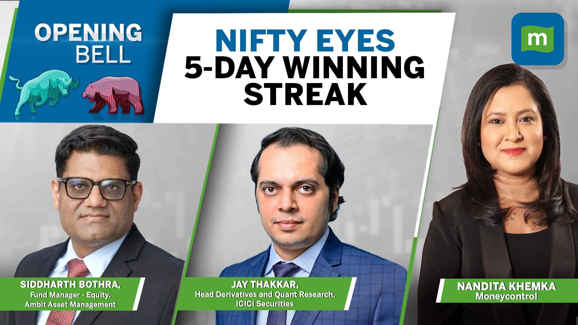 Can Nifty Stretch Winning Streak To Fifth Day And Cross The 25,000 Roadblock?| Opening Bell Live