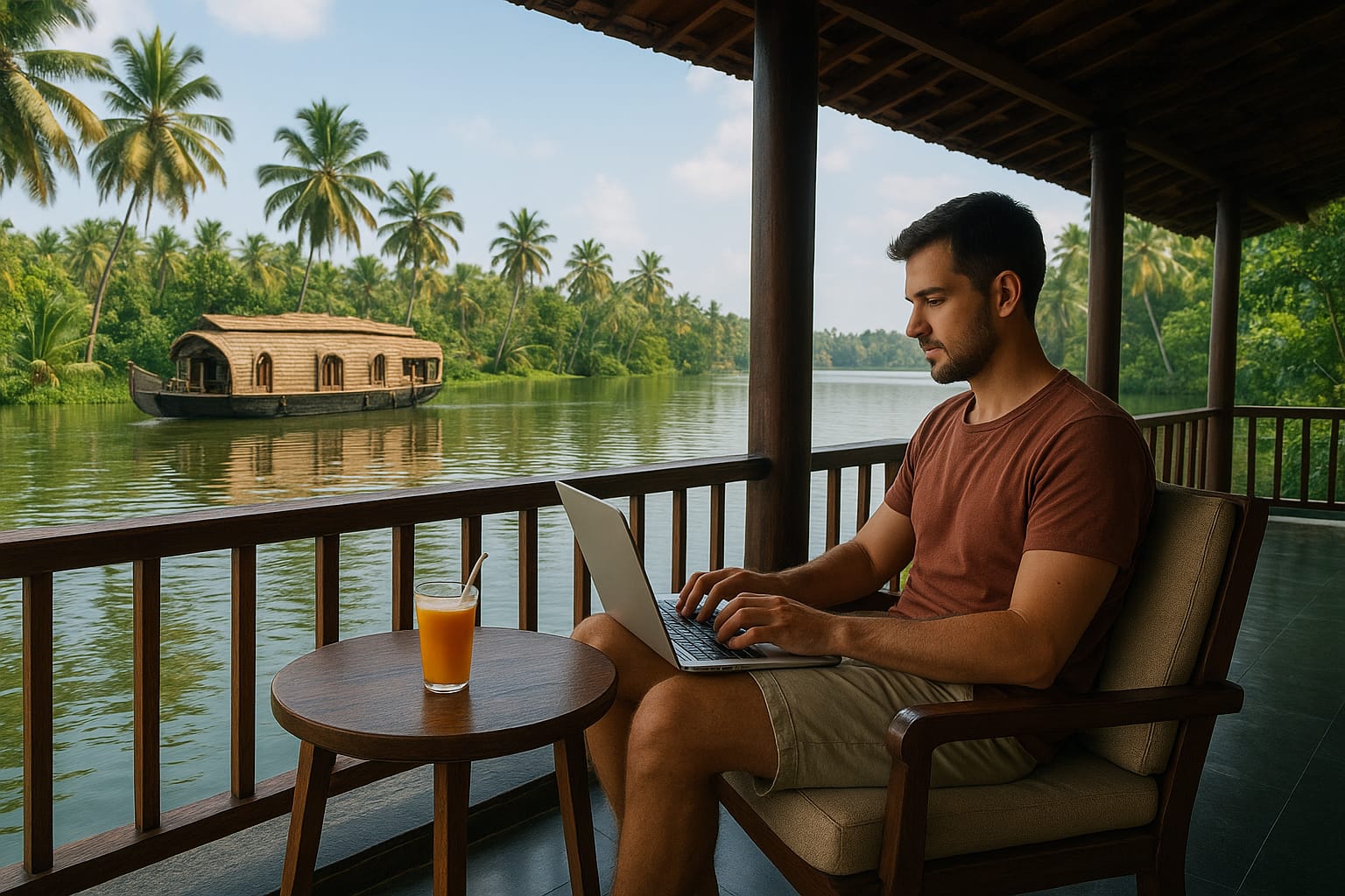 Kerala pitches startups a beach desk