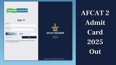 AFCAT 2 Admit Card 2025 Out at afcat.cdac.in; link to download here