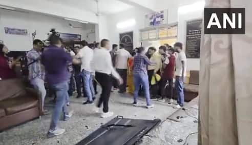 Ahmedabad school stabbing horror: Class X student killed by junior, protesters vandalise campus