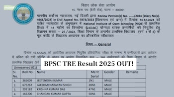 BPSC TRE Result 2025 OUT!