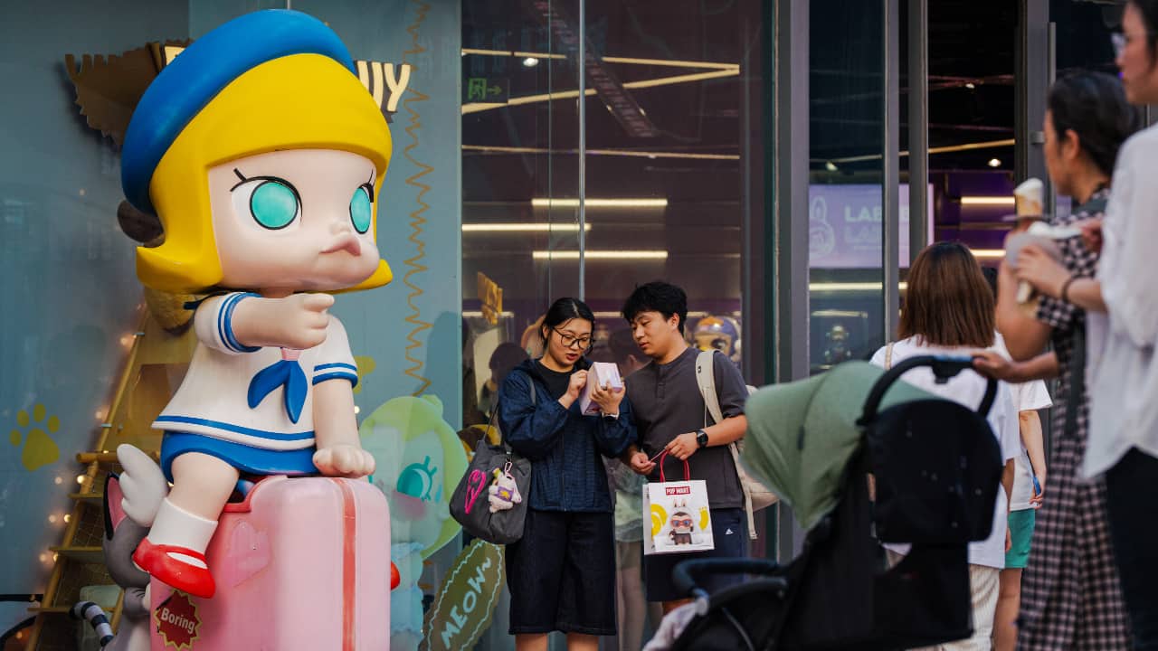 Pop Mart shares hit record as CEO announces new mini Labubu