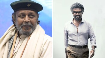 Mithun Chakraborty and Rajinikanth