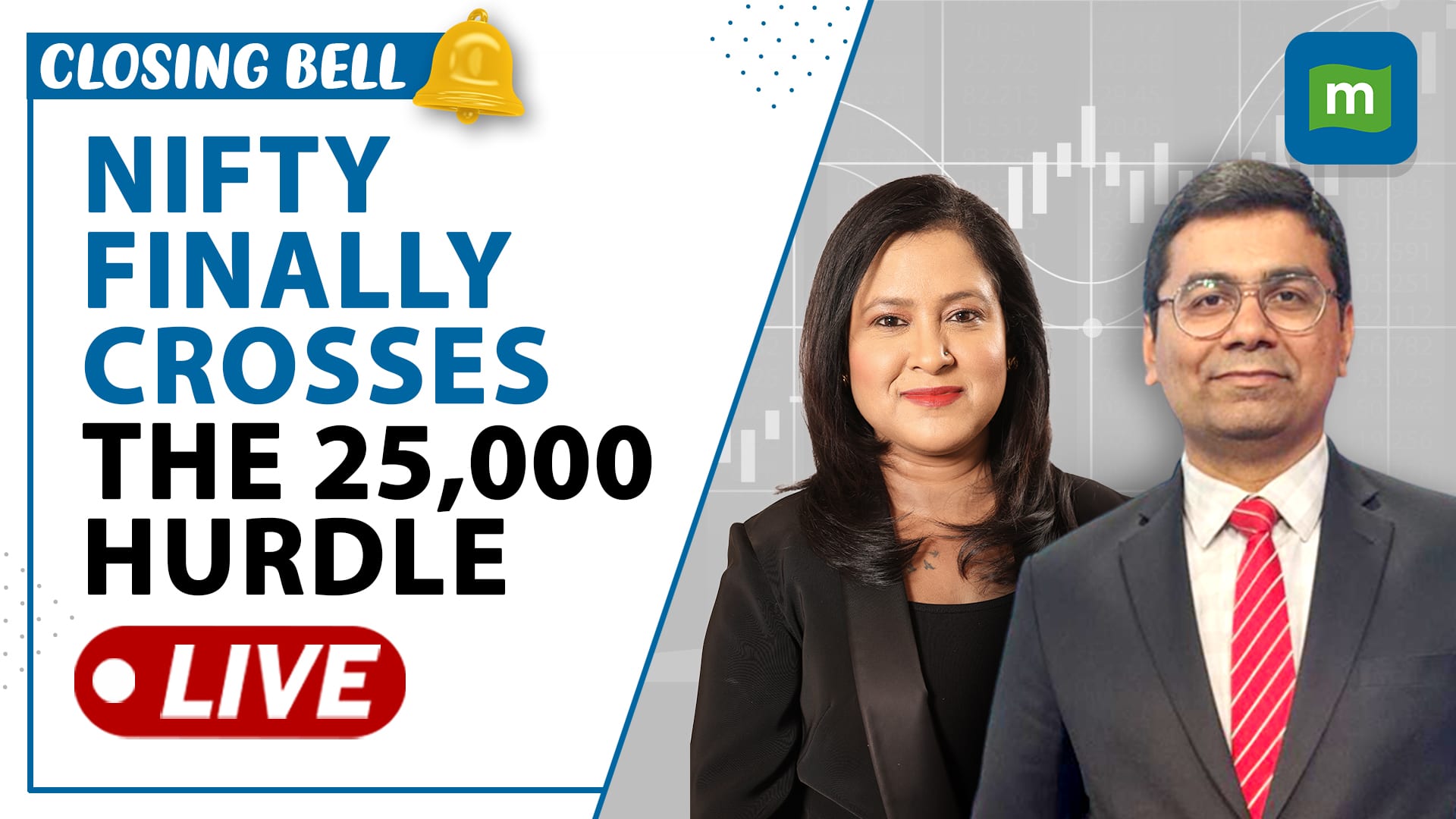 Nifty Notches Fifth Day Of Gains; Clocks 25,000 Amid Big Buying In IT Shares: Closing Bell Live
