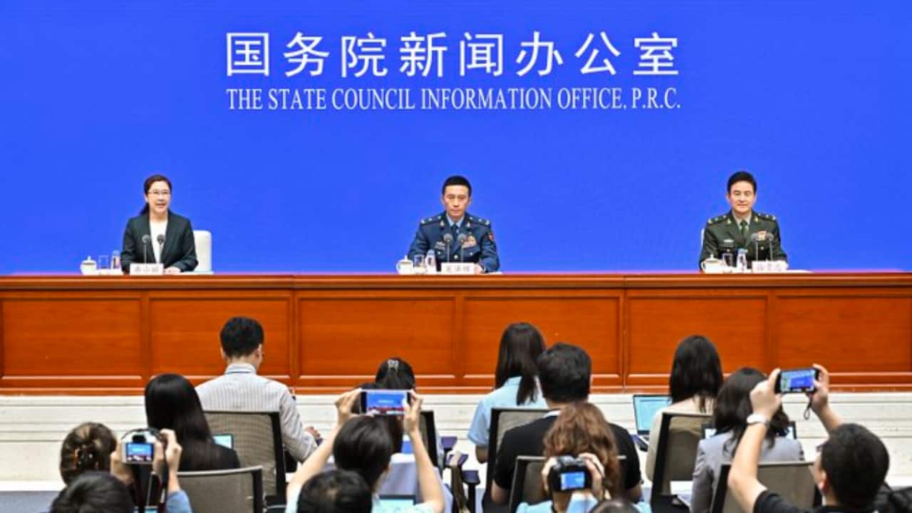 China teases glimpse of advanced new weaponry at military parade