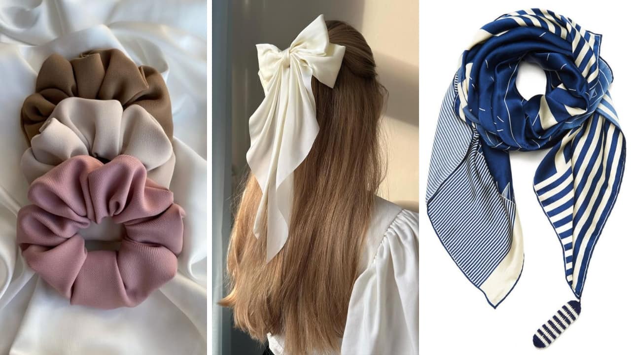 Must-have hair accessories for every fashion girlie: Bows, scrunchies, scarves and more