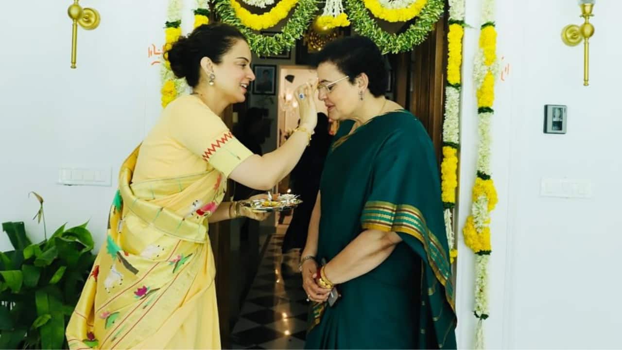 Kangana Ranaut hosts Rashtra Sevika Samiti women’s wing meet at her home