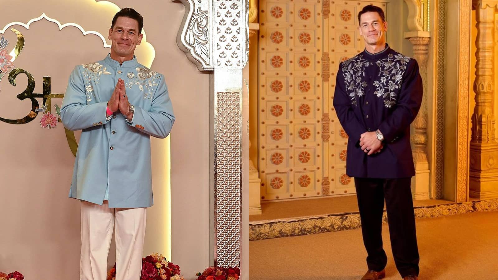 John Cena Wrestling legend John Cena’s unexpected presence at Anant Ambani and Radhika Merchant’s wedding became one of the event’s biggest highlights. He didn’t just show up—he joined the festivities wholeheartedly. Wearing Indian attire, Cena was spotted enjoying the “baraat,” even dancing along with the wedding crowd. Guests and fans loved this rare, joyful side of him, and clips of his dance moves quickly spread online. His genuine participation reflected a true appreciation of India’s cultural traditions.