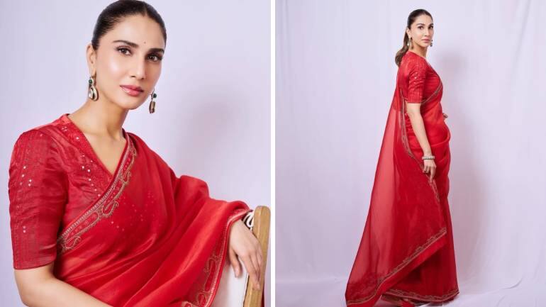 Ganesh Chaturthi 2025: Dazzle in red sarees and suits to welcome Ganpati Bappa home this year (Image: Instagram)