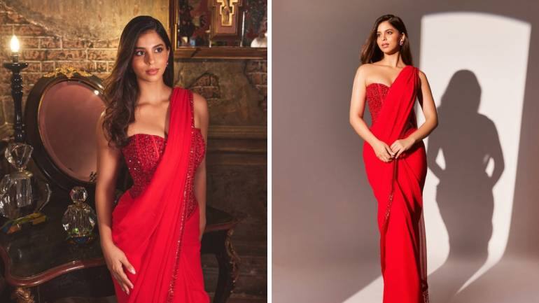 Ganesh Chaturthi 2025: Dazzle in red sarees and suits to welcome Ganpati Bappa home this year (Image: Instagram)