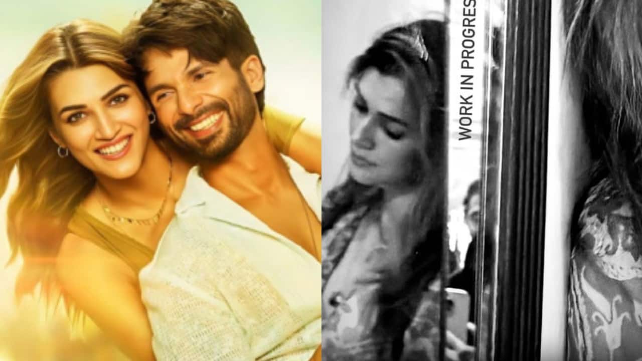 Kriti Sanon shares BTS glimpse of Cocktail 2, writes "One step at a time"