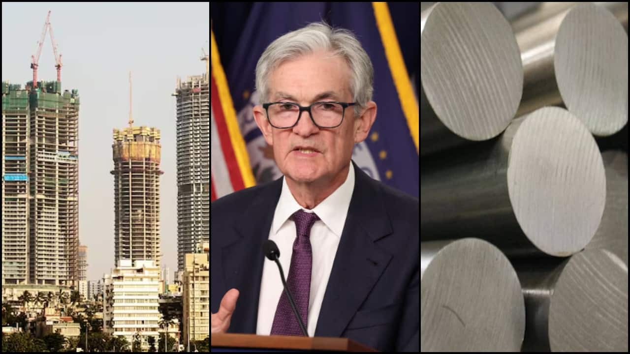 Real estate, metal stocks rise up to 5% amid rising US Fed rate cut hopes after Powell's speech