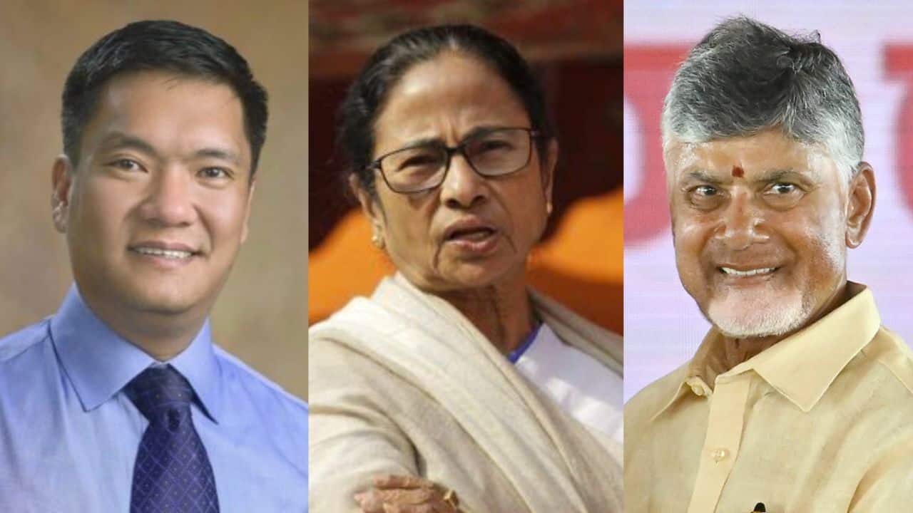 Richest and poorest CMs in India: Chandrababu Naidu, Pema Khandu billionaires, Mamata Banerjee at lowest end  