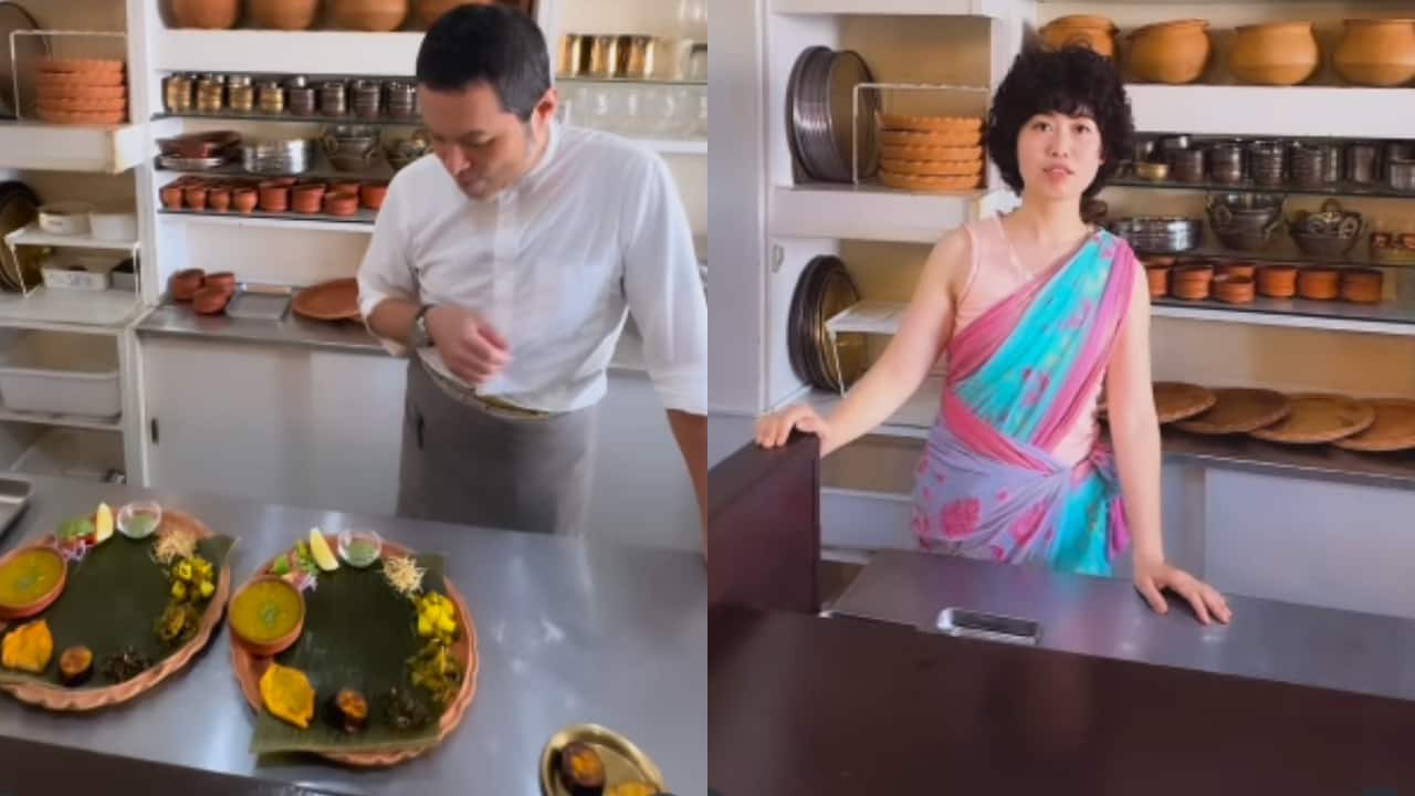 Viral restaurant in Japan serves phirni, murukku and more in true Indian style, owner wears saree. Watch