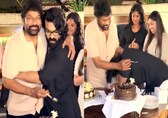 Ram Charan touches Chiranjeevi’s feet, calls him the best father on his 70th birthday