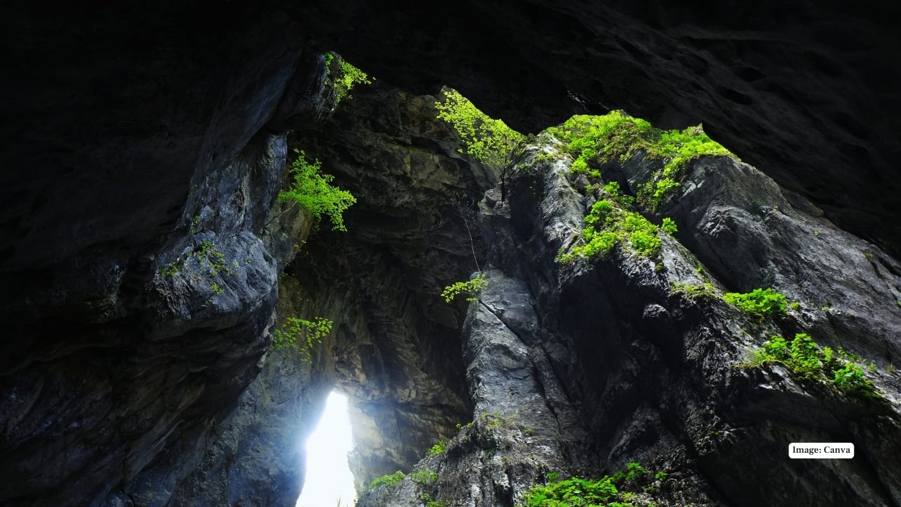 3. Škocjan Caves, Slovenia Europe’s most dramatic underground canyon, the Škocjan system features roaring rivers, towering stalactites, and vast cathedral-like chambers, making it one of the most awe-inspiring natural cave landscapes on Earth. (Image: Canva)