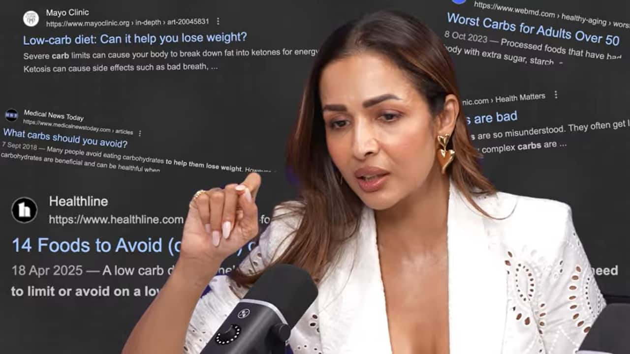 Malaika Arora busts the ‘no carbs’ myth; says cutting carbs causes hair fall, fainting and fatigue