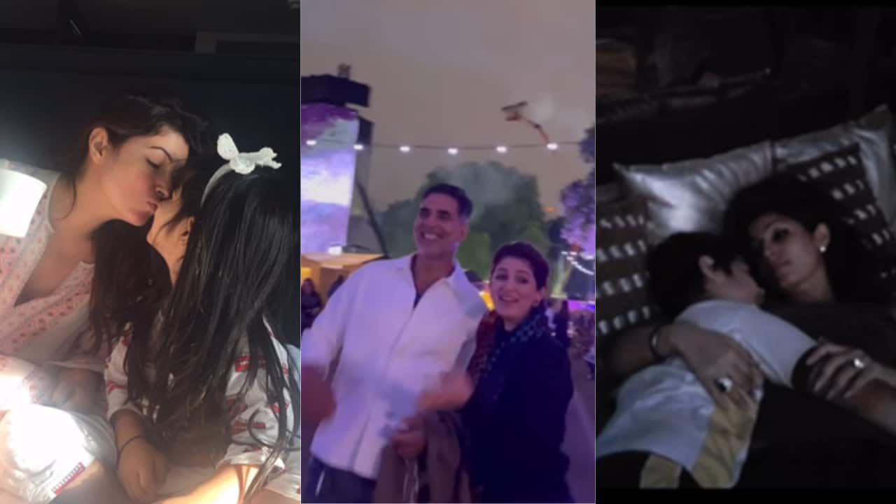 Twinkle Khanna shares her happiest family moments with husband Akshay Kumar and her kids