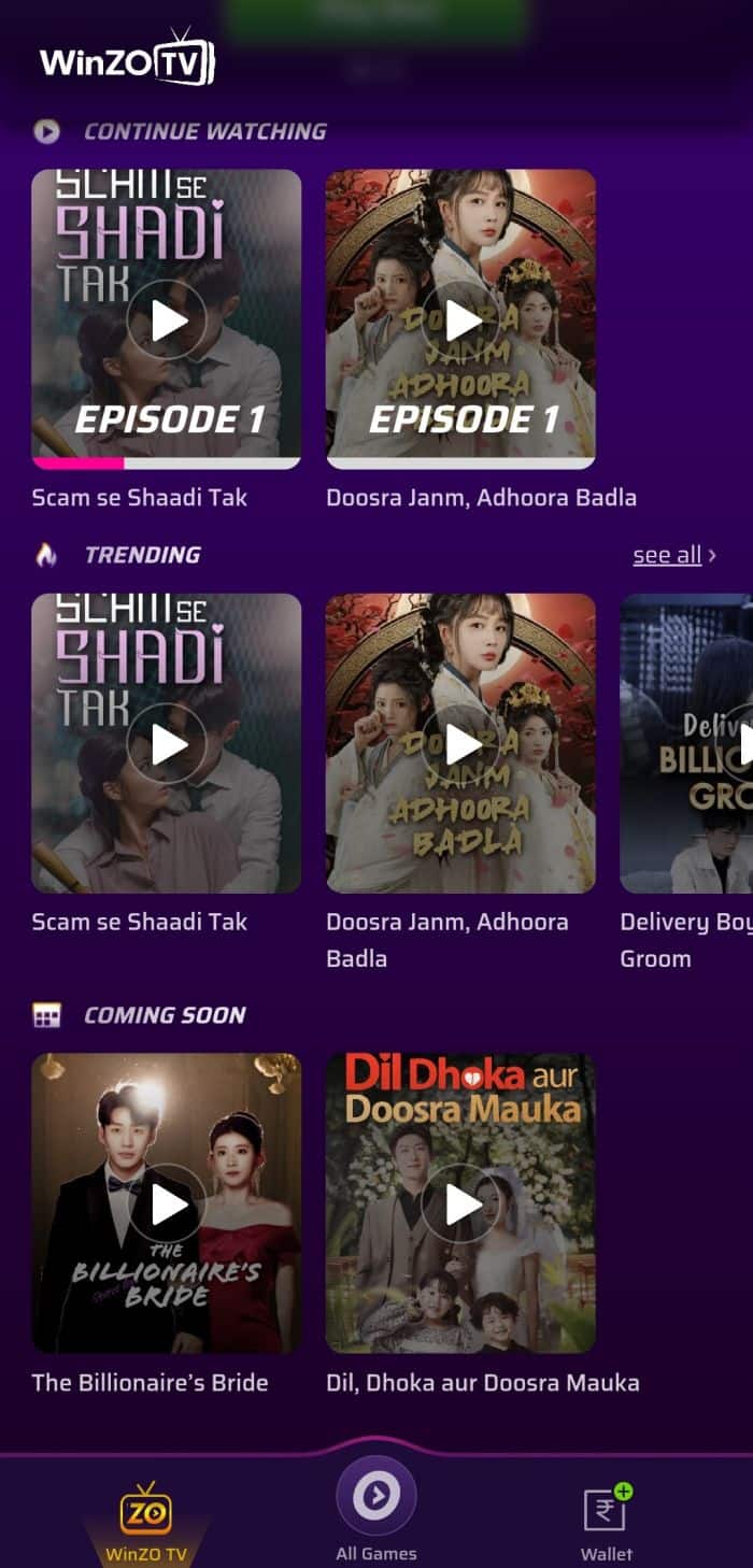 WinZO TV