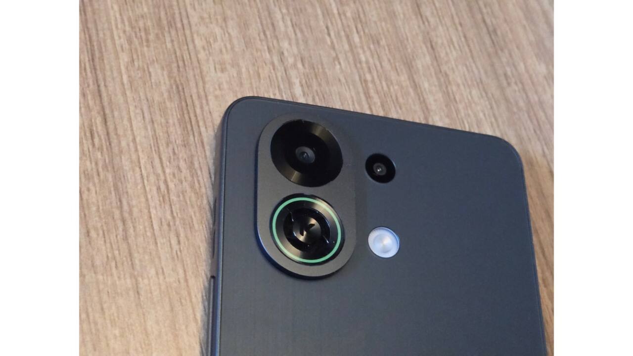 Cameras  The dual rear setup — a 50MP main and a 2MP depth sensor — is modest. You get good daylight shots, but the lack of an ultrawide or telephoto lens makes it feel basic. The 16MP front camera is serviceable for selfies and video calls.