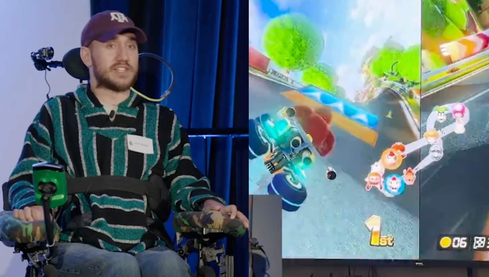 Paralysed for 9 years, Neuralink’s first patient Noland Arbaugh plays Mario Kart and Chess using his brain, plans to start a business soon