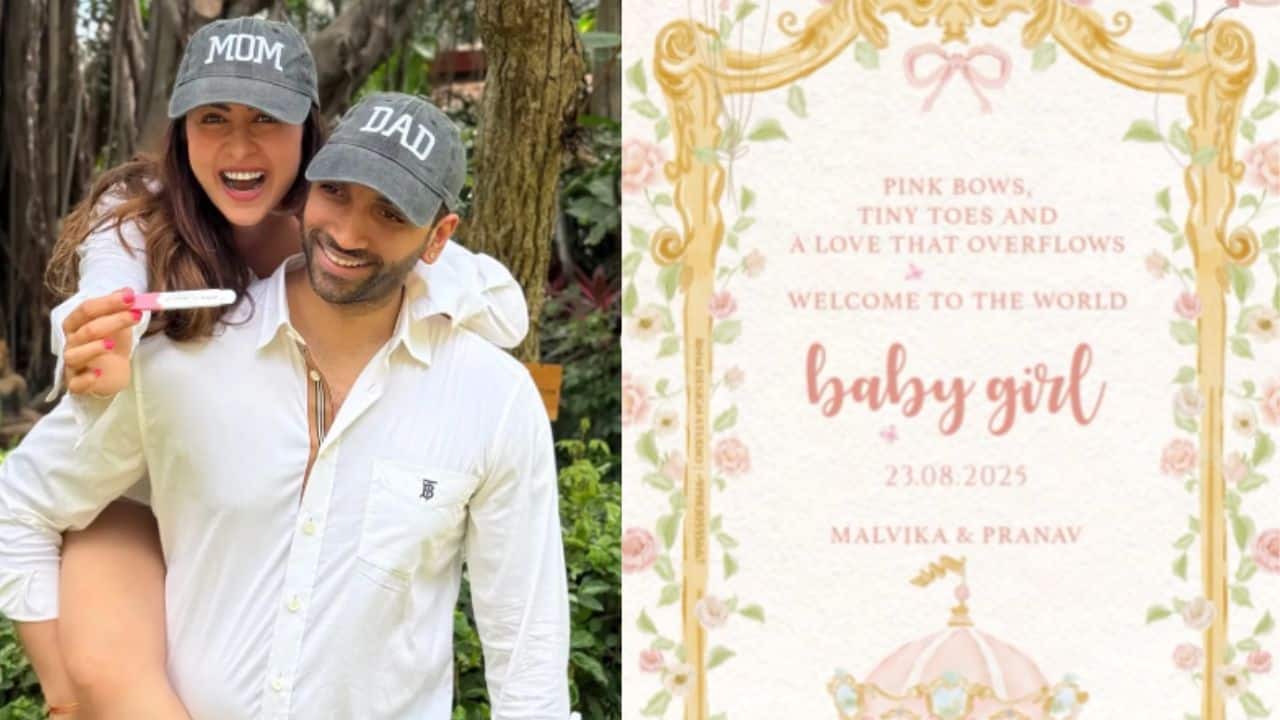 Kabhi Khushi Kabhie Gham actress Malvika Raaj welcomes baby girl with hubby Pranav Bagga: "From our Hearts to our Arms"