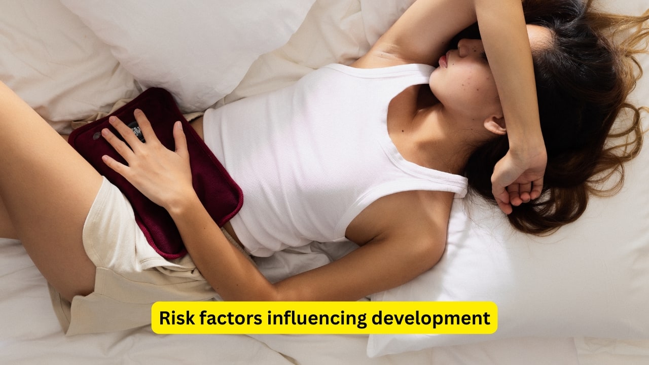 Risk factors influencing development While some people with endometriosis may not have any symptoms, others may experience dysmenorrhea. This refers to pain during menstruation, and it usually begins a few days before the bleeding occurs. It worsens during menstruation and takes time to be relieved.(Image: Canva)