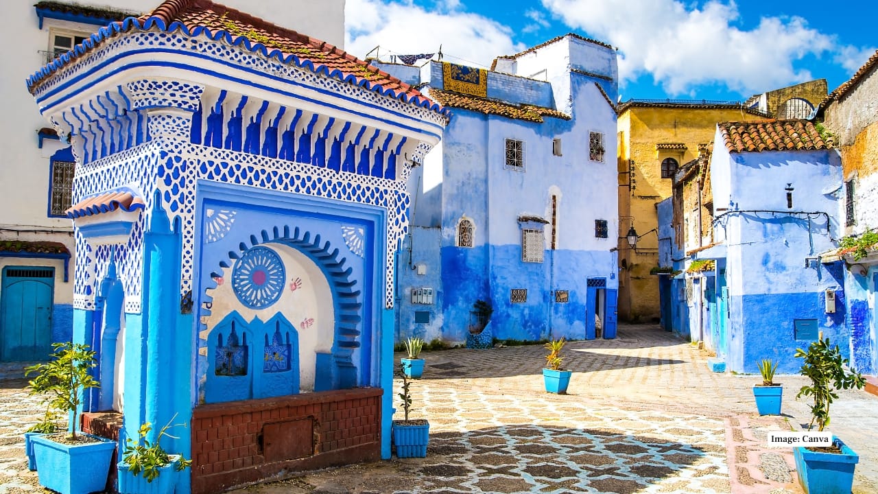 3. Morocco From the blue city of Chefchaouen to Marrakech’s lively souks and desert sunsets, Morocco dazzles with its rich contrasts. Intricate tiles, spices, and architecture give the country a magical, painterly look. (Image: Canva)